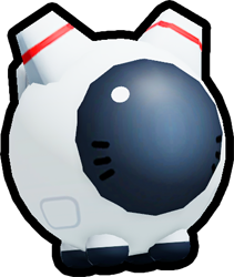 Astronaut Cat Ball