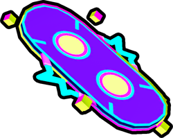 Holographic Hoverboard