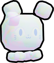 Shiny Rainbow Bubble Cat