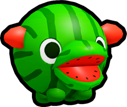 Shiny Rainbow Hippomelon Ball