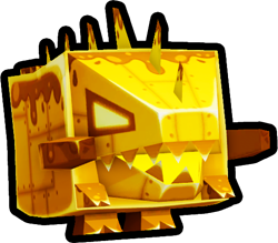 Shiny Golden Slimezilla