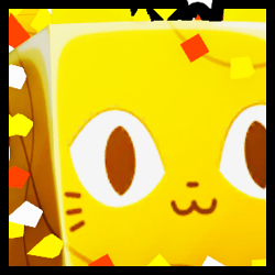 Golden Huge Lit Cat