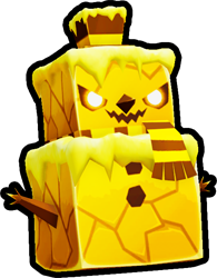 Shiny Golden Evil Snowman