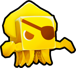 Golden Rogue Squid