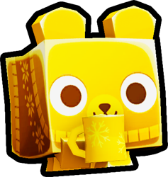 Shiny Golden Hot Cocoa Bear