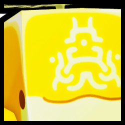 Shiny Golden Huge Mystical Whale