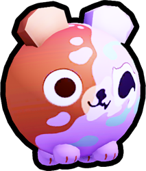 Shiny Blurred Bear Ball
