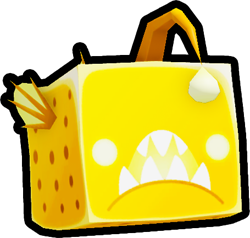 Shiny Golden Anglerfish