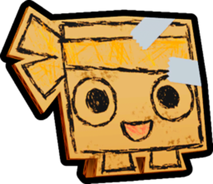 Cardboard Maskot