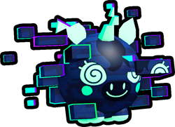 Glitched Unicorn Ball