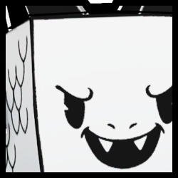 Rainbow Huge Cartoon Demon