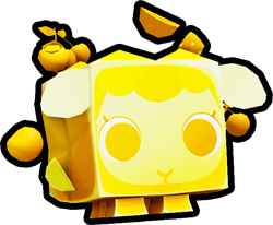 Shiny Golden Sticky Lamb