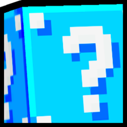 Huge Blue Lucky Block