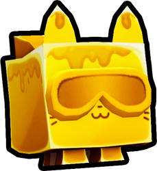 Shiny Golden Ooze Cat