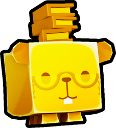 Golden Librarian Beaver