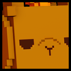 Rainbow Huge Pixel Capybara