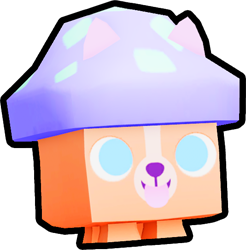 Shiny Mushroom Corgi
