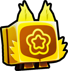 Shiny Golden Guard Wolf