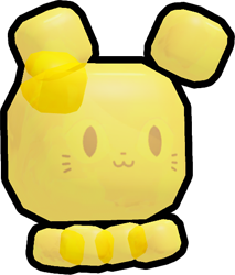 Shiny Golden Bubble Cat