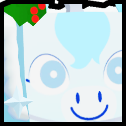 Rainbow Huge Snowflake Pegasus