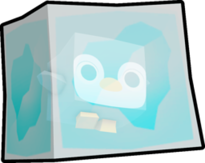 Ice Cube Penguin