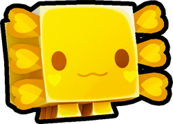 Shiny Golden Valentines Axolotl