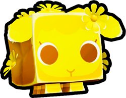 Shiny Golden Mossy Lamb