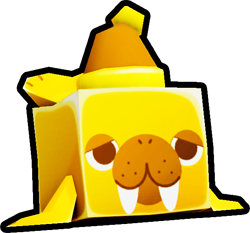 Shiny Golden Festive Walrus