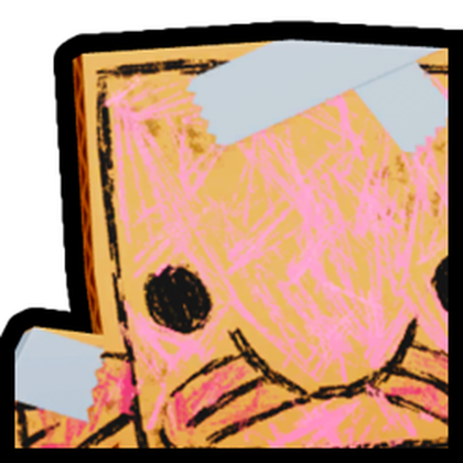 Huge Cardboard Blobfish