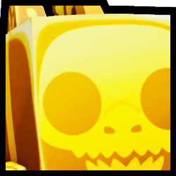 Golden Huge Skeleton Shark
