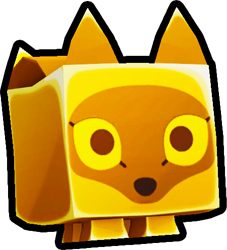Shiny Golden Dark Fox