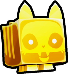 Golden Skeleton Cat
