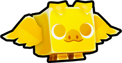 Golden Flying Piggy
