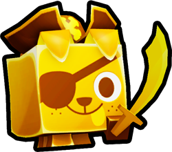 Golden Pirate Dog
