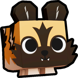 Shiny Rainbow African Wild Dog