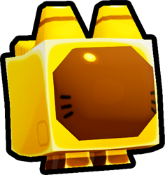 Shiny Golden Astronaut Cat