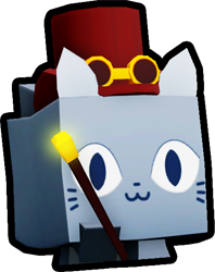 Rainbow Cat Magician