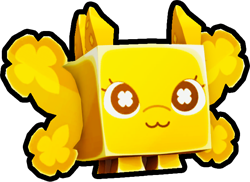 Shiny Golden Clover Fairy