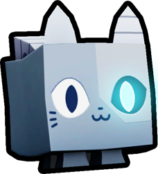 Shiny Rainbow Cyborg Cat