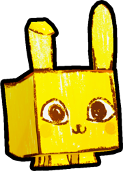 Shiny Golden Doodle Bunny