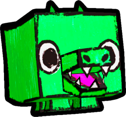 Doodle Crocodile
