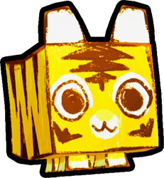 Shiny Golden Doodle Tiger