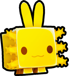 Golden Easter Axolotl
