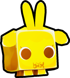 Shiny Golden Easter Lamb