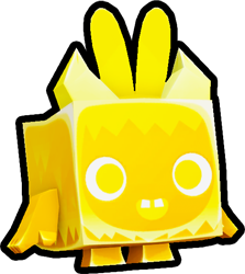 Golden Easter Yeti