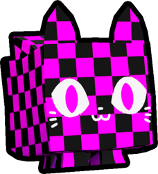 Shiny Rainbow Error Cat
