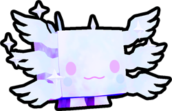 Rainbow Astral Axolotl