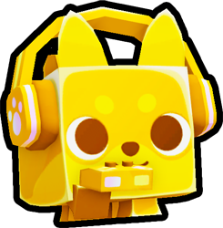 Shiny Golden Gamer Shiba