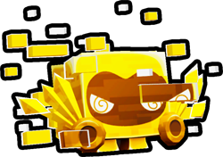 Golden Glitched Dominus