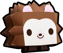 Shiny Rainbow Hedgehog
